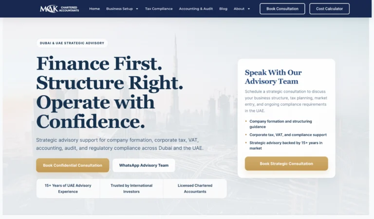 MAKCA Group Corporate Website